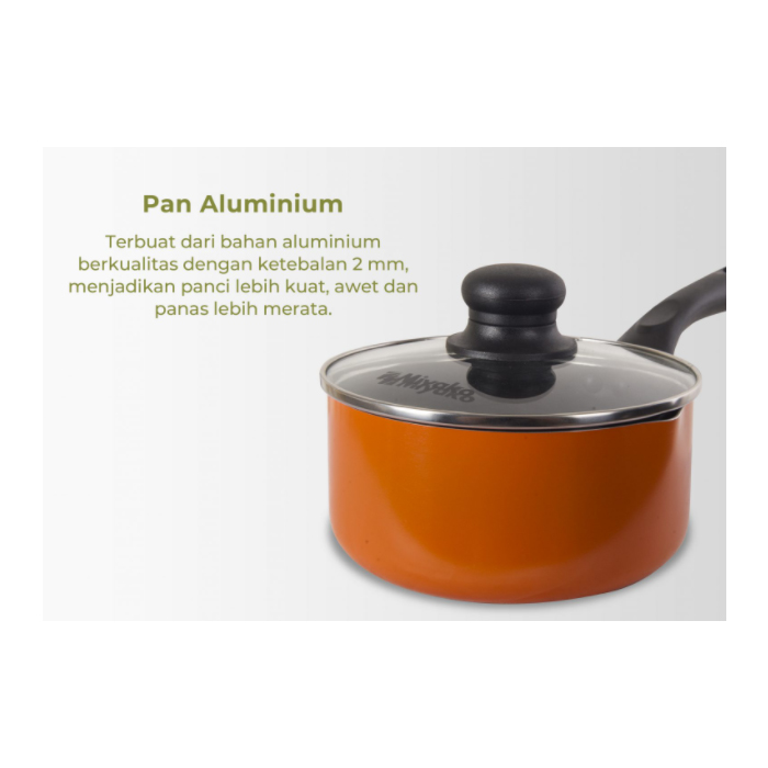 Miyako Sauce Pan 16 cm - SP16A | SP-16A 